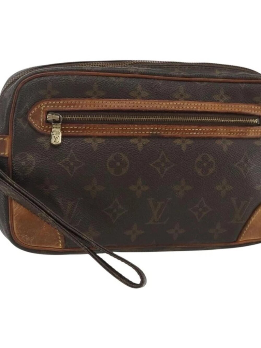 LOUIS VUITTON Monogram Marly Dragonne GM Clutch Bag